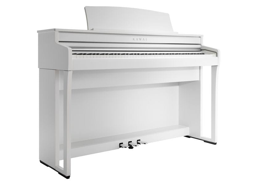 Kawai CA401 Satin White Digital Piano Value Package