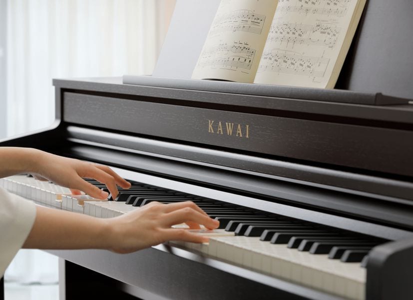 Kawai CA501 Black with Piano Stool & Kawai SH9 Headphones