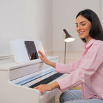 Kawai CA501 White with Piano Stool & Kawai SH9 Headphones