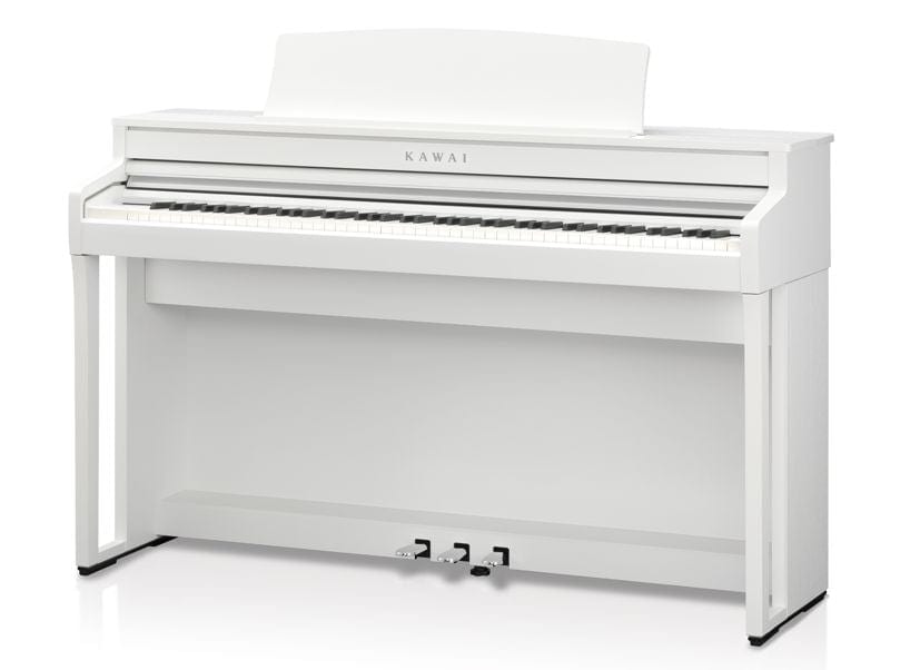 Kawai CA501 White with Piano Stool & Kawai SH9 Headphones