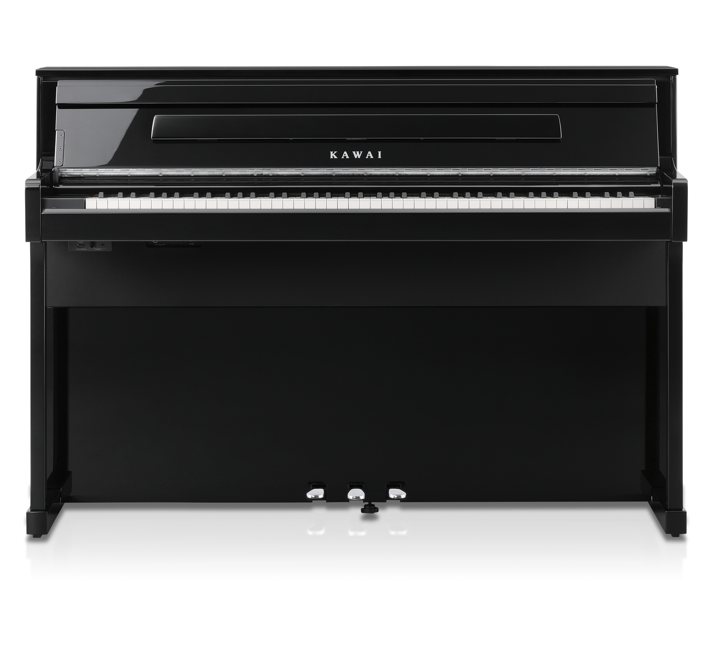 Kawai CA901 with Piano Stool & Kawai SH9 Headphones; Polished Ebony