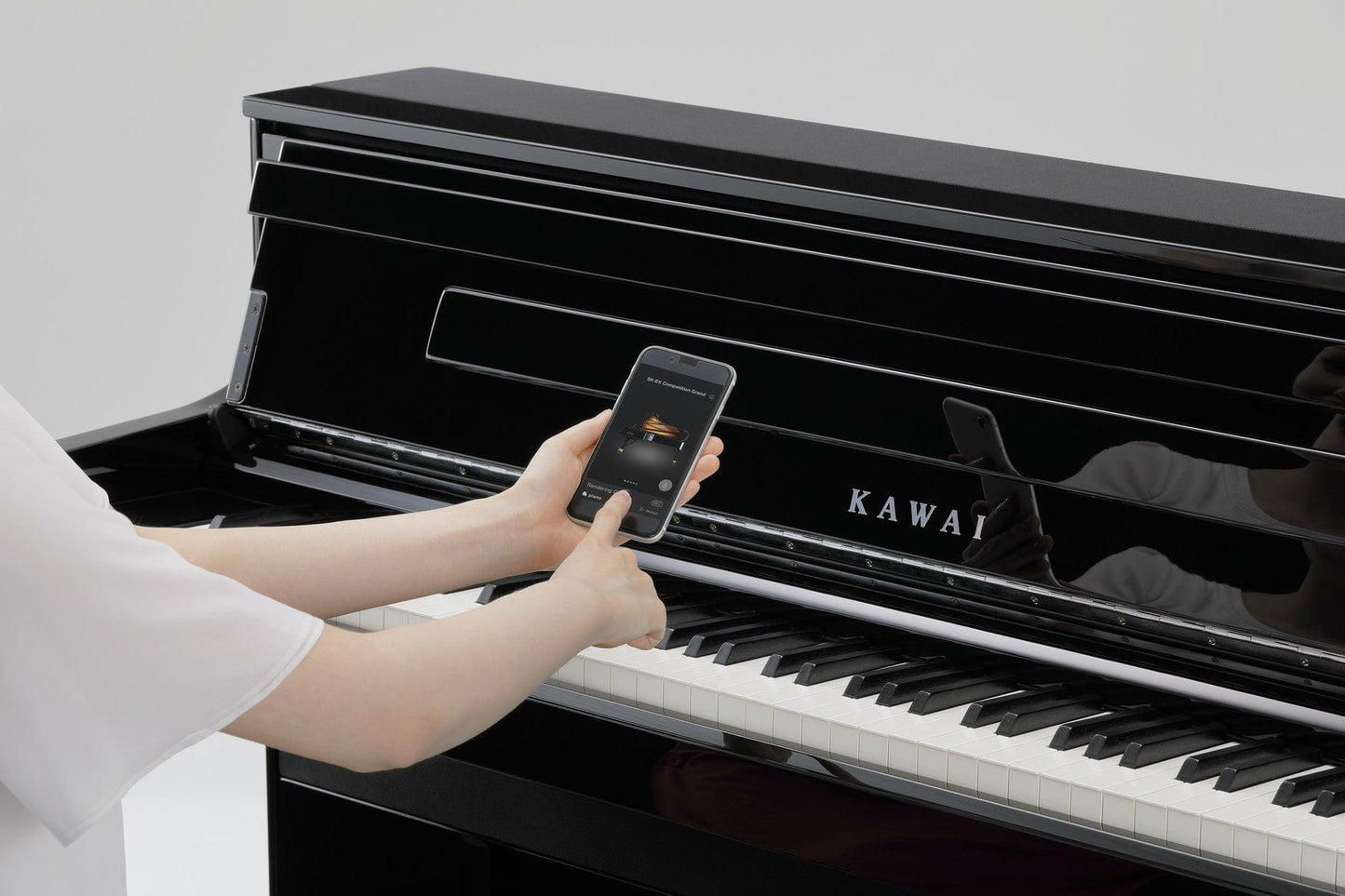 Kawai CA901 Digital Piano Concert Package; Polished Ebony