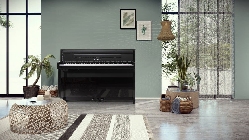 Kawai CA901 Digital Piano Concert Package; Polished Ebony