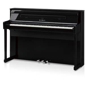 Kawai CA901 Digital Piano Value Package; Polished Ebony