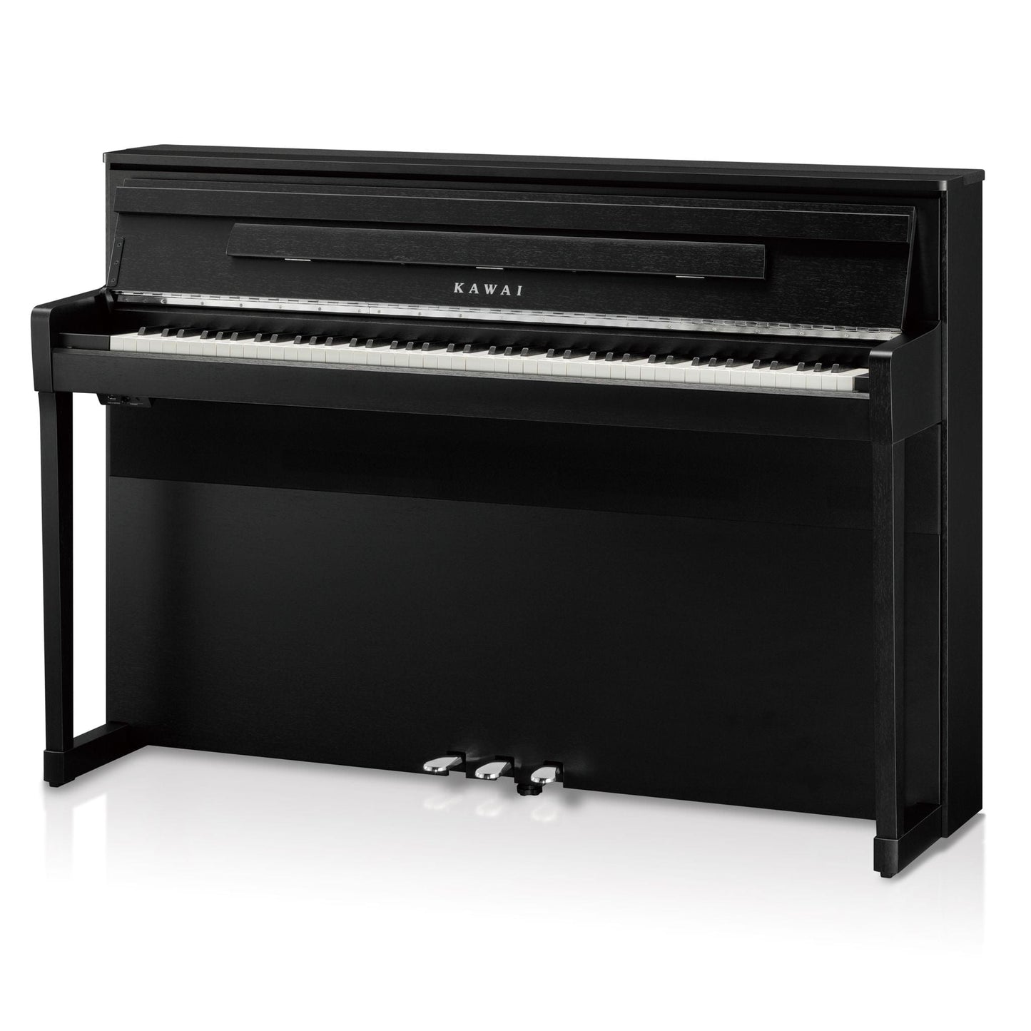 Kawai CA901 with Piano Stool & Kawai SH9 Headphones; Satin Black