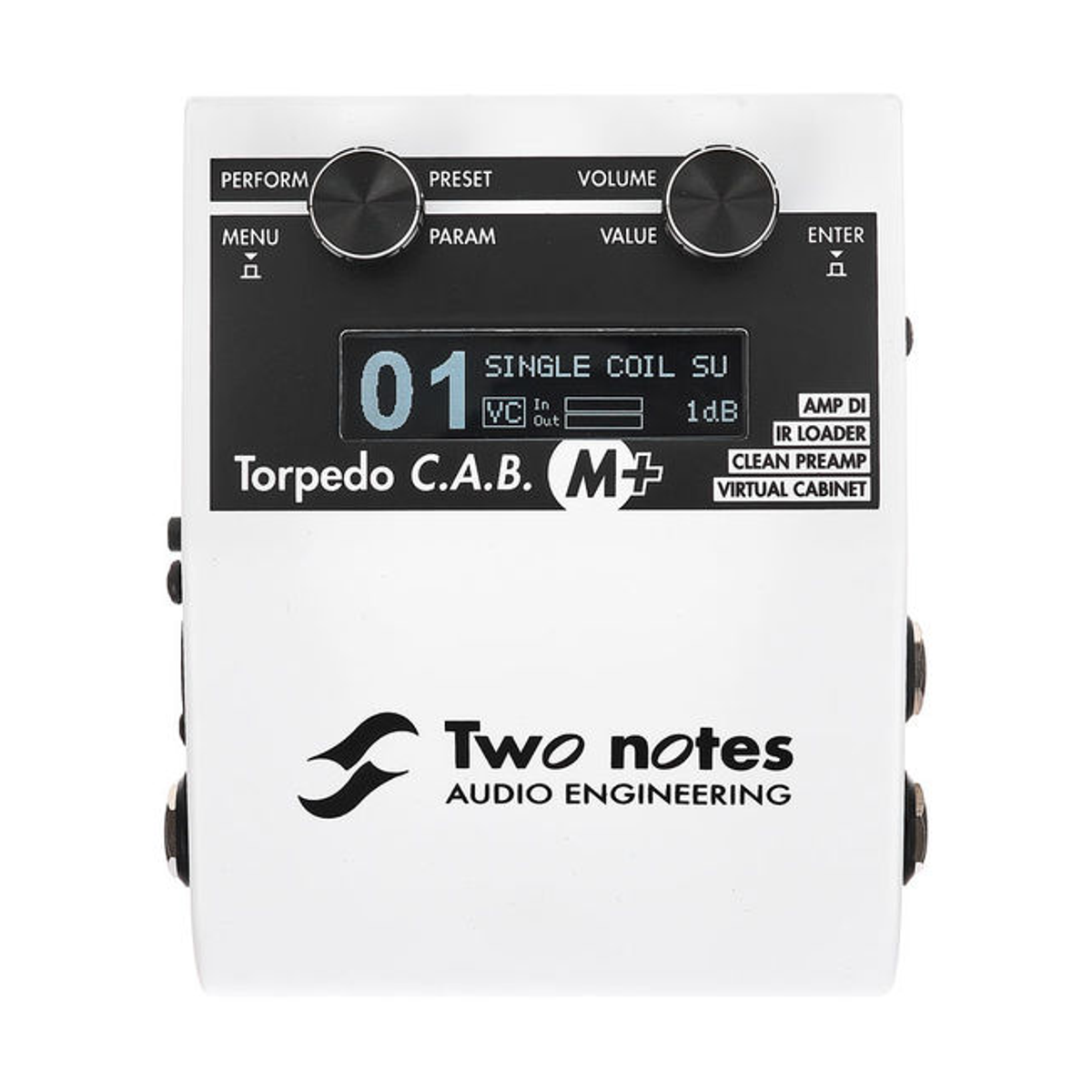Two Notes Torpedo C.A.B. M+ Amp Simulator Guitar Pedal | Bonners Music Two Notes Torpedo C.A.B. M+ Amp Simulator Guitar Pedal | Bonners Music