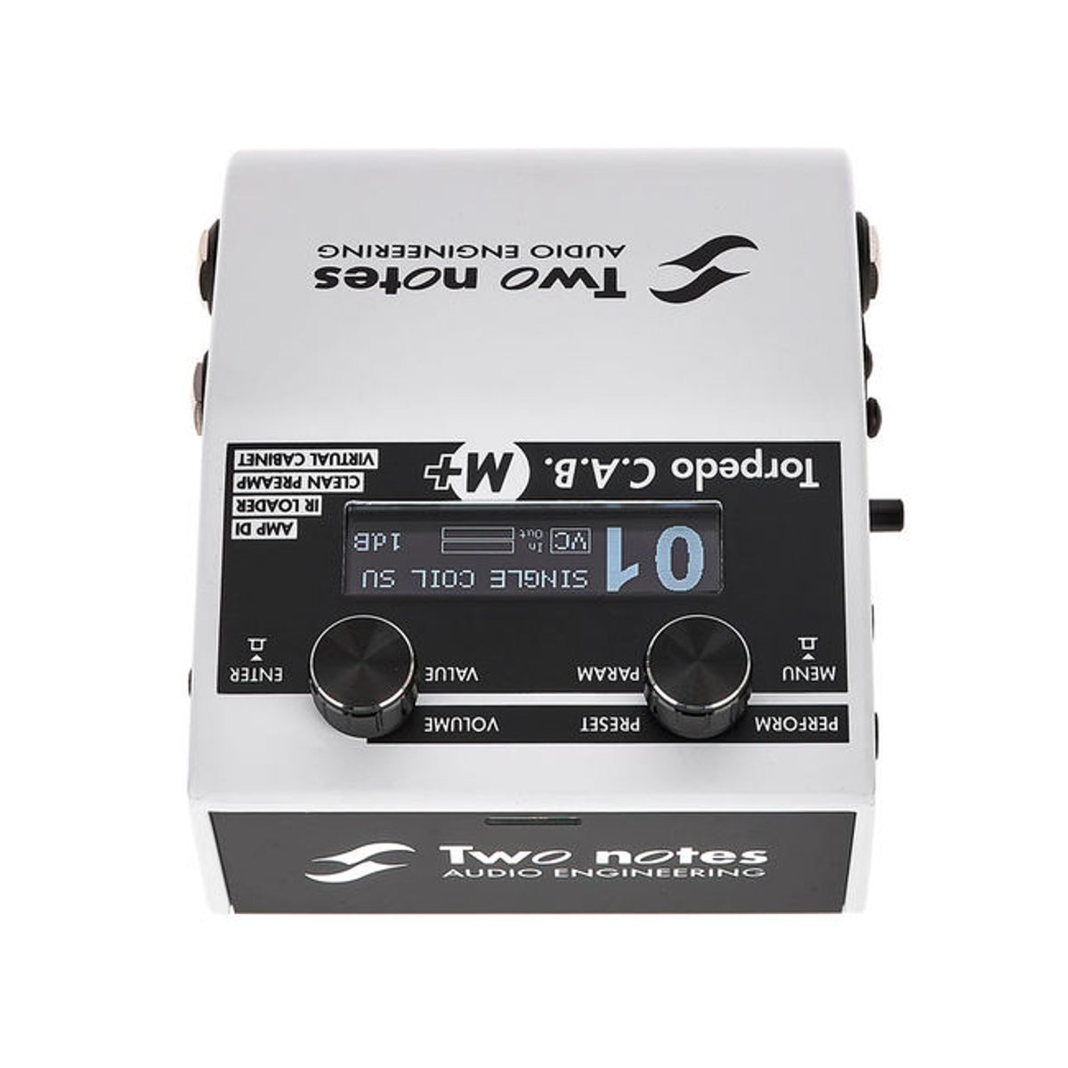 Two Notes Torpedo C.A.B. M+ Amp Simulator Guitar Pedal