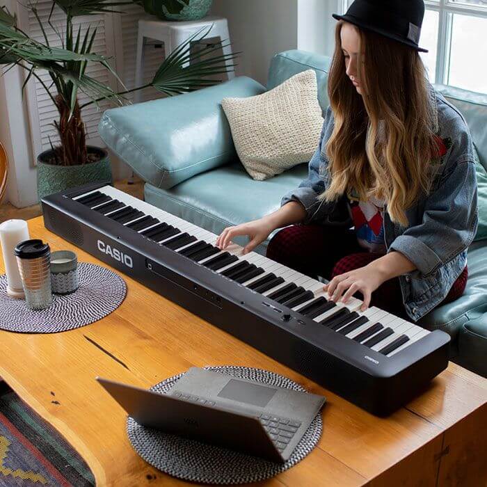 Casio CDP-S110 Digital Piano; Black