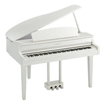 Yamaha CLP765GP Polished White Concert Package
