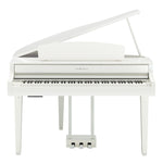 Yamaha CLP765GP Polished White Concert Package