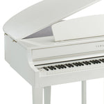 Yamaha CLP765GP Polished White Concert Package