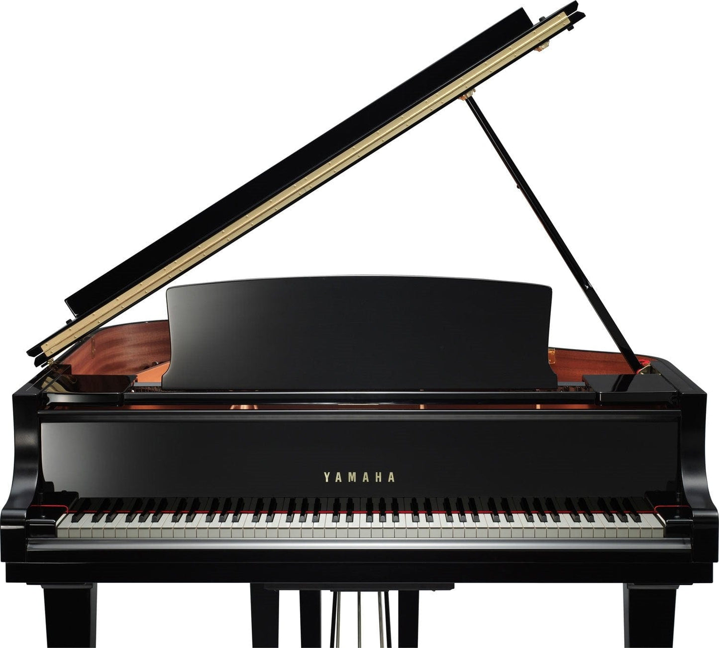 Yamaha C2X Grand Piano; Polished Ebony