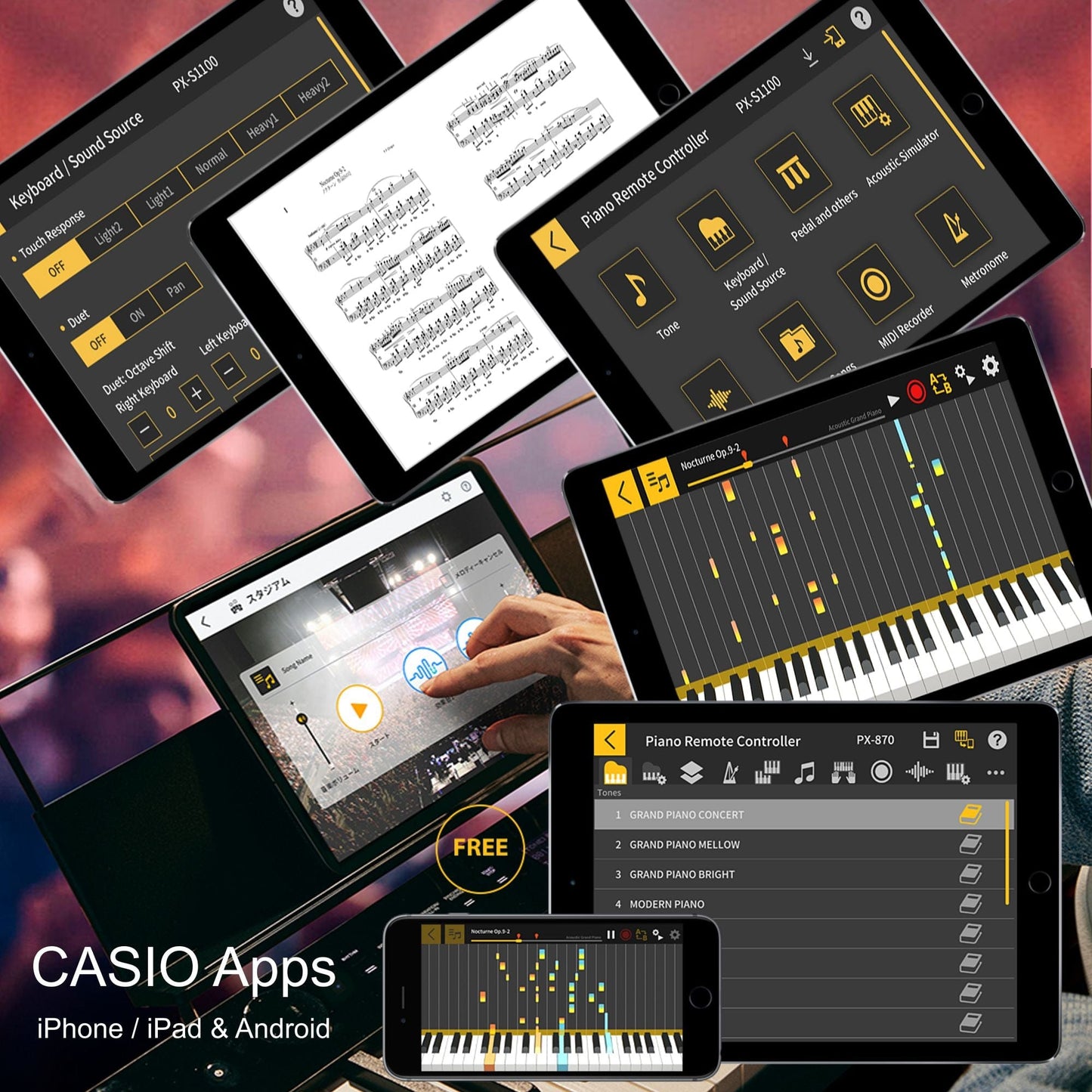 Casio PX-S6000 Digital Piano; Home Package