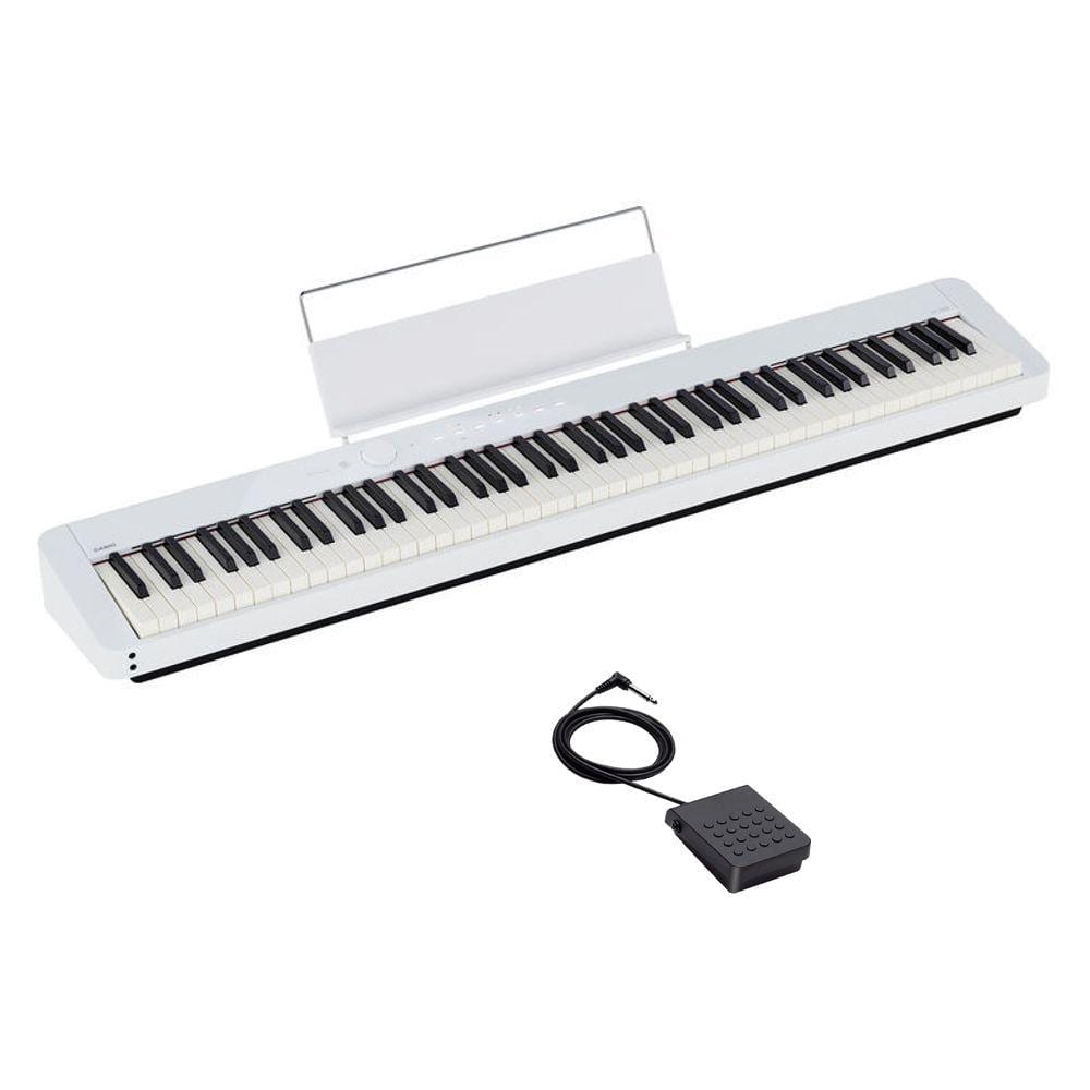 Casio PX-S1100 Digital Piano; White with FREE SP34 Triple Pedal
