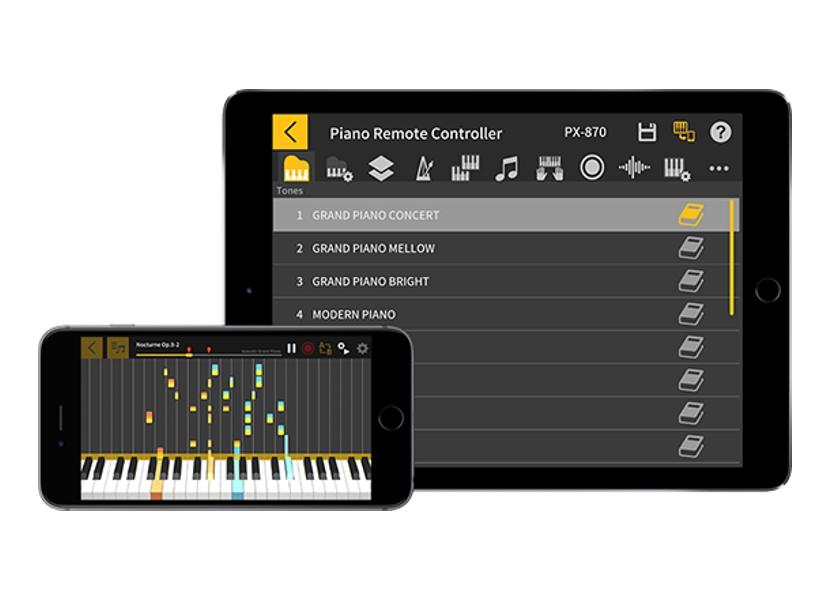 Casio PX-S1100 Digital Piano; White with FREE SP34 Triple Pedal