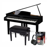 Kawai DG30 Polished Ebony Digital Grand Piano Value Package | Free Delivery & Installation