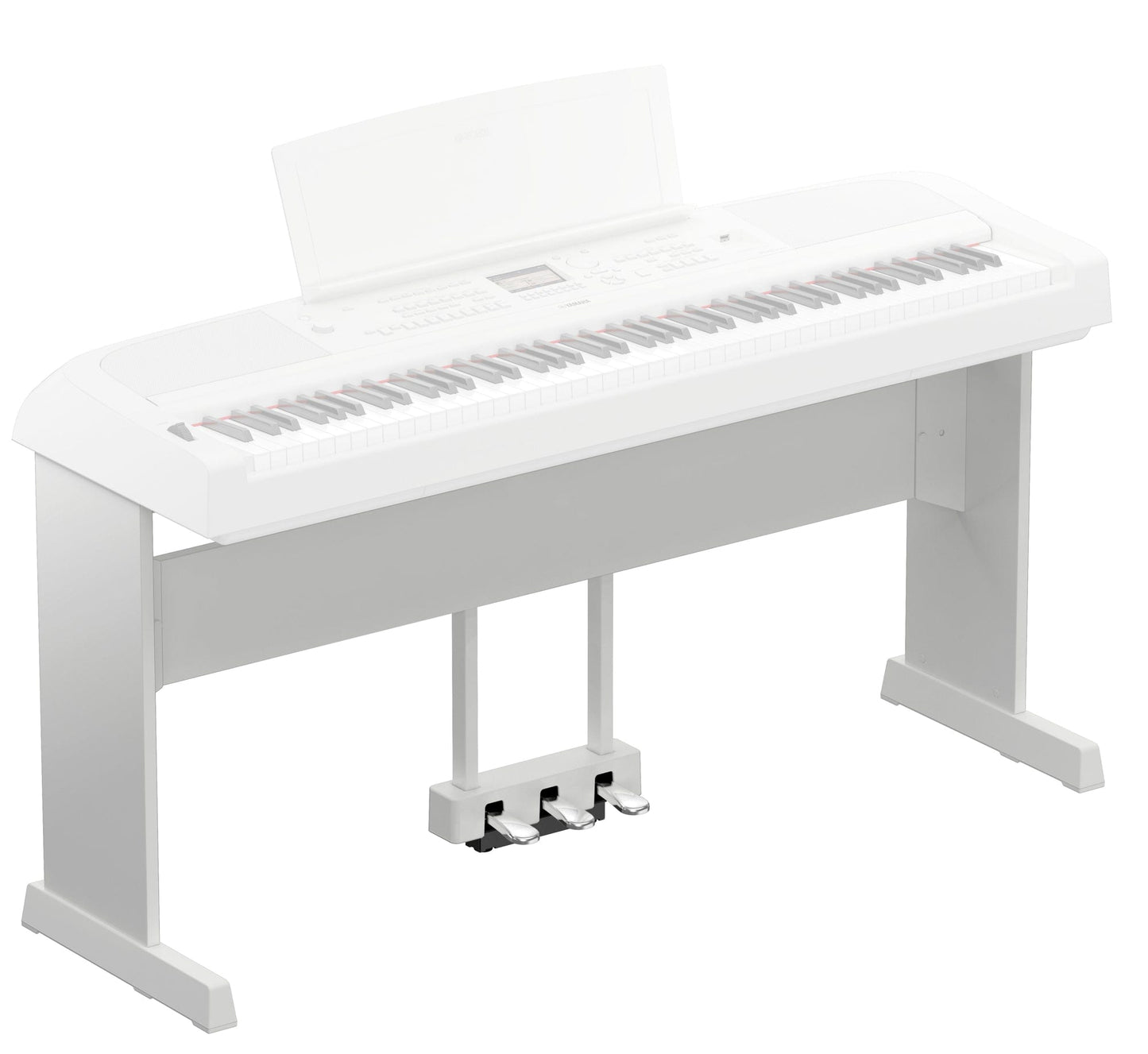 Yamaha DGX670 White Piano Home Package