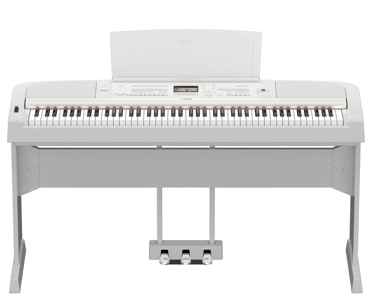 Yamaha DGX670 White Piano Home Package