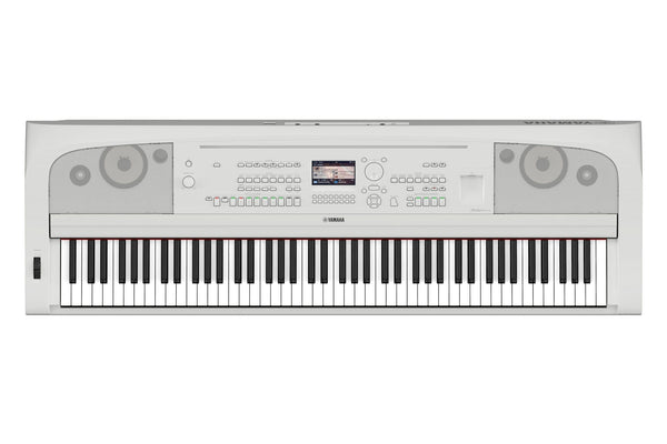 Yamaha DGX670 White Piano Upgraded Package