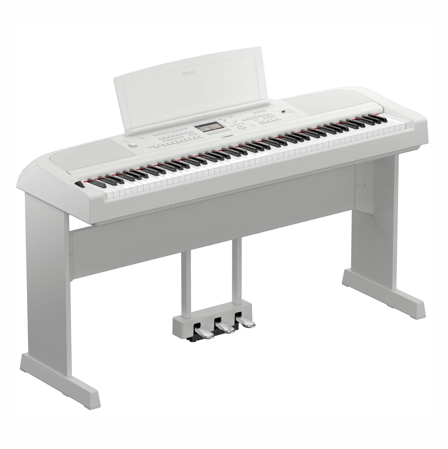 Yamaha DGX670 White Piano Home Package