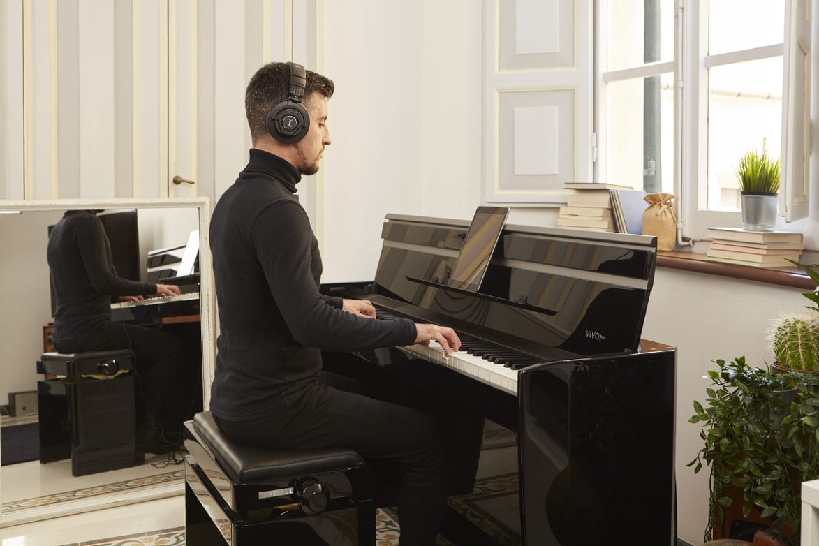 Dexibell H10 Digital Piano; Polished Black