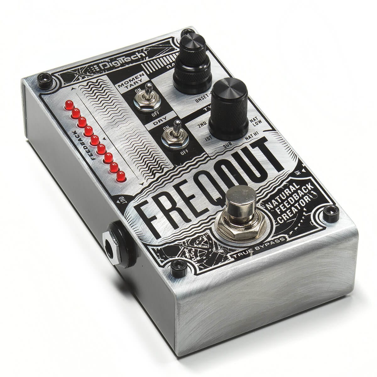 Digitech Freqout Feedback Creator Effects Pedal | With FREE Pedal Topper