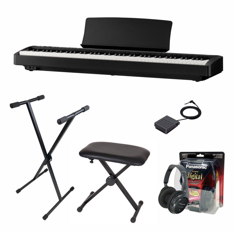 Kawai ES120 Digital Piano; Black Value Package