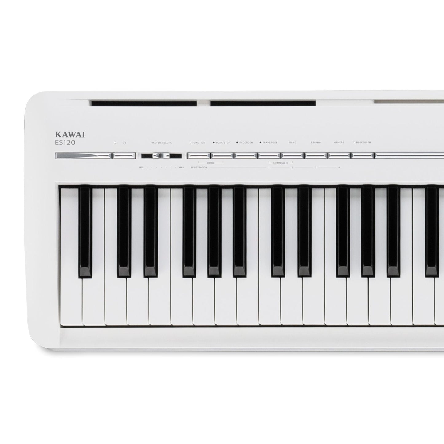 Kawai ES120 Digital Piano; White Home Package