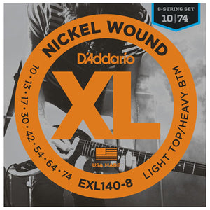 Daddario EXL140-8 Guitar Strings
