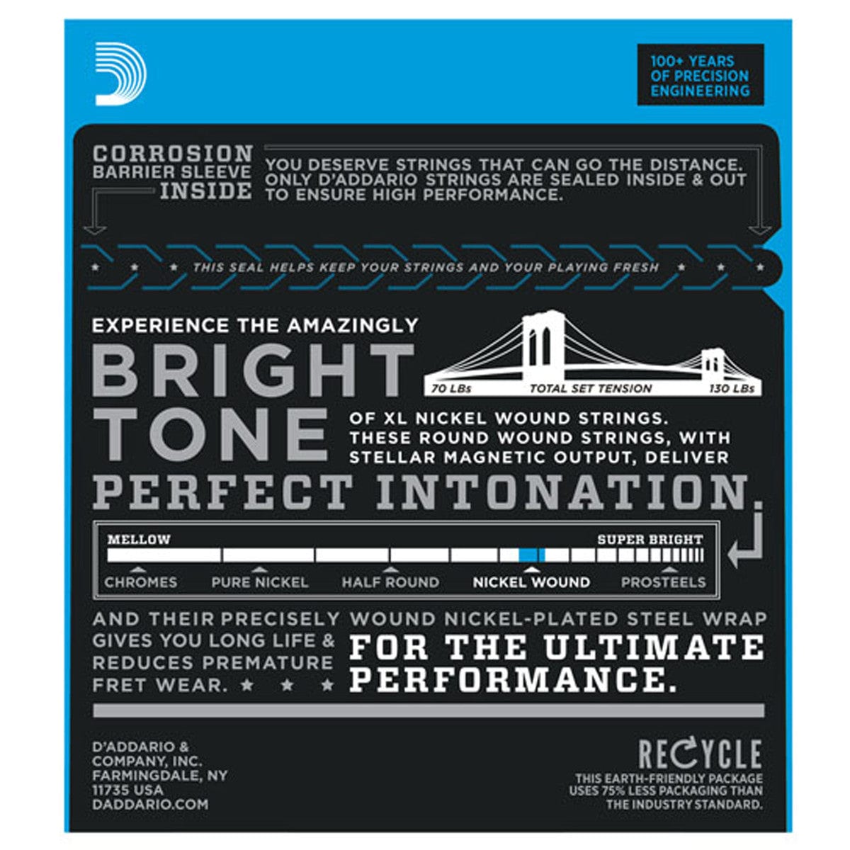Daddario EXL145 Heavy gauge