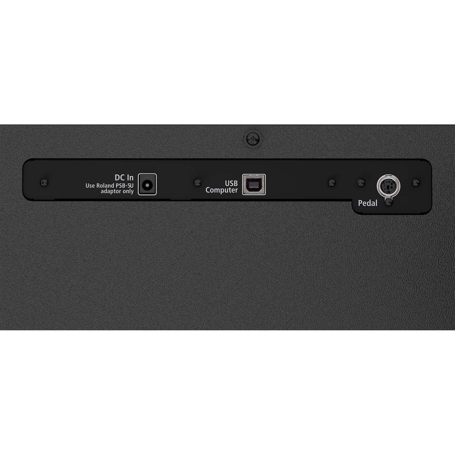 Roland F107 Digital Piano; Black Value Package