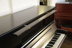 Feurich 123 Vienna Premium Upright Piano; Satin Black