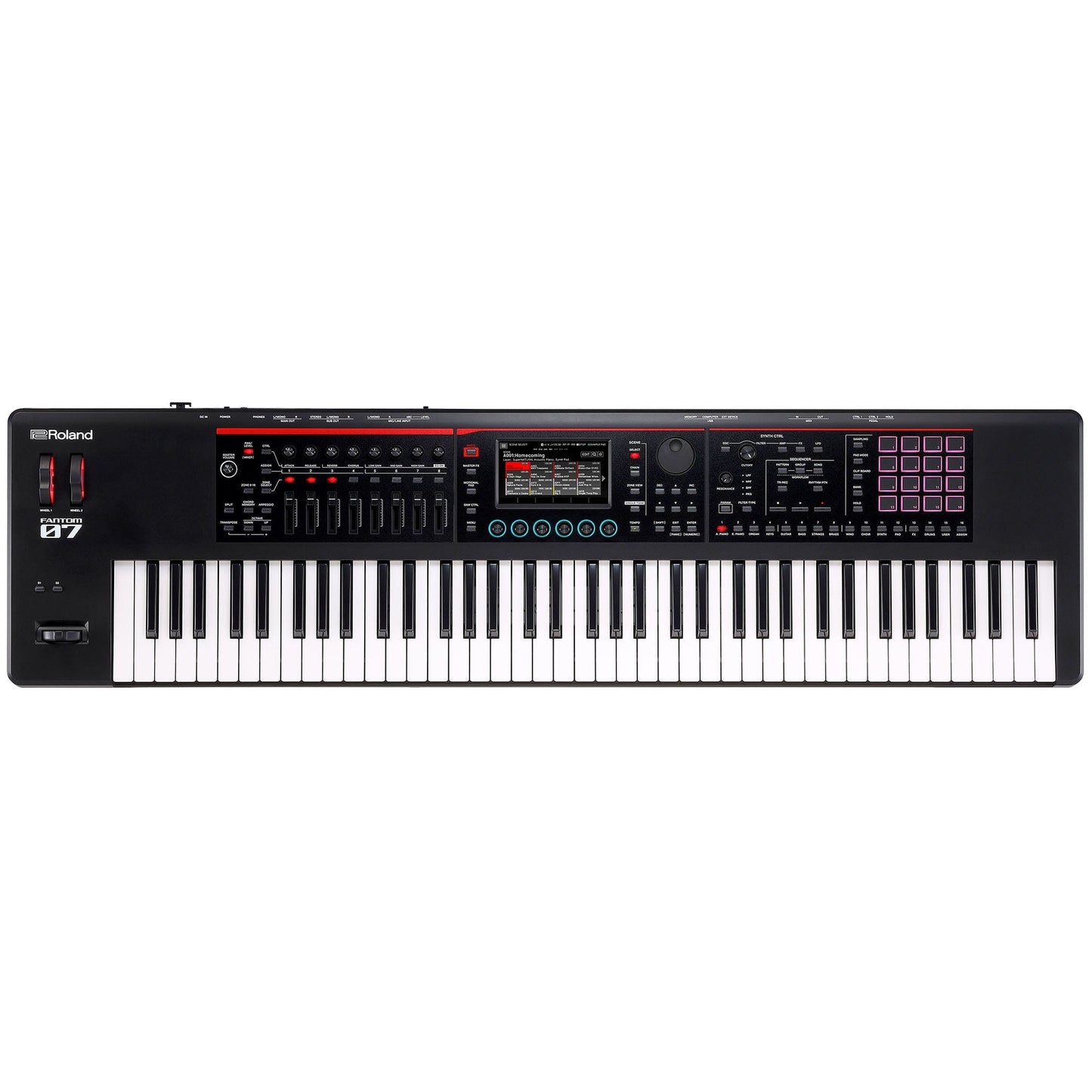 Roland FANTOM-07 76 Note Synthesizer Keyboard