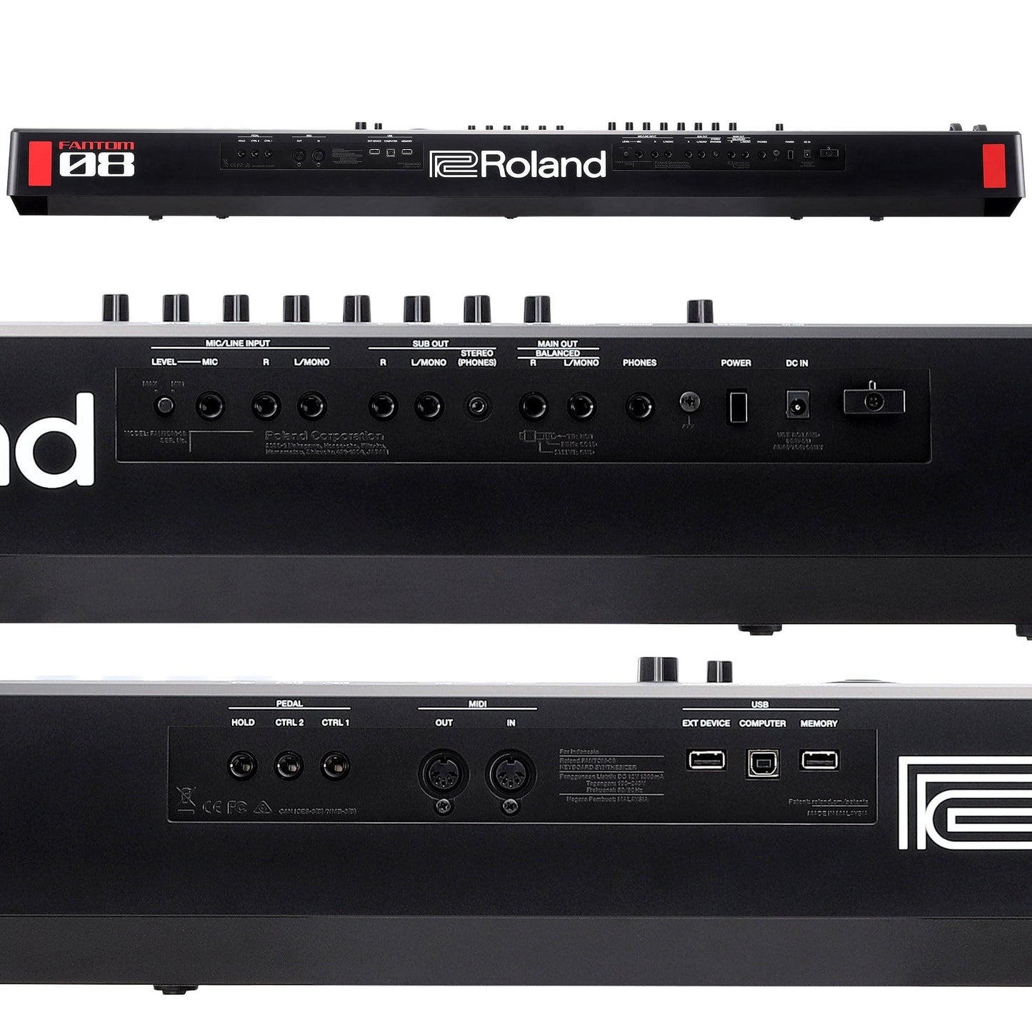 Roland FANTOM-08 88 Note Synthesizer Keyboard