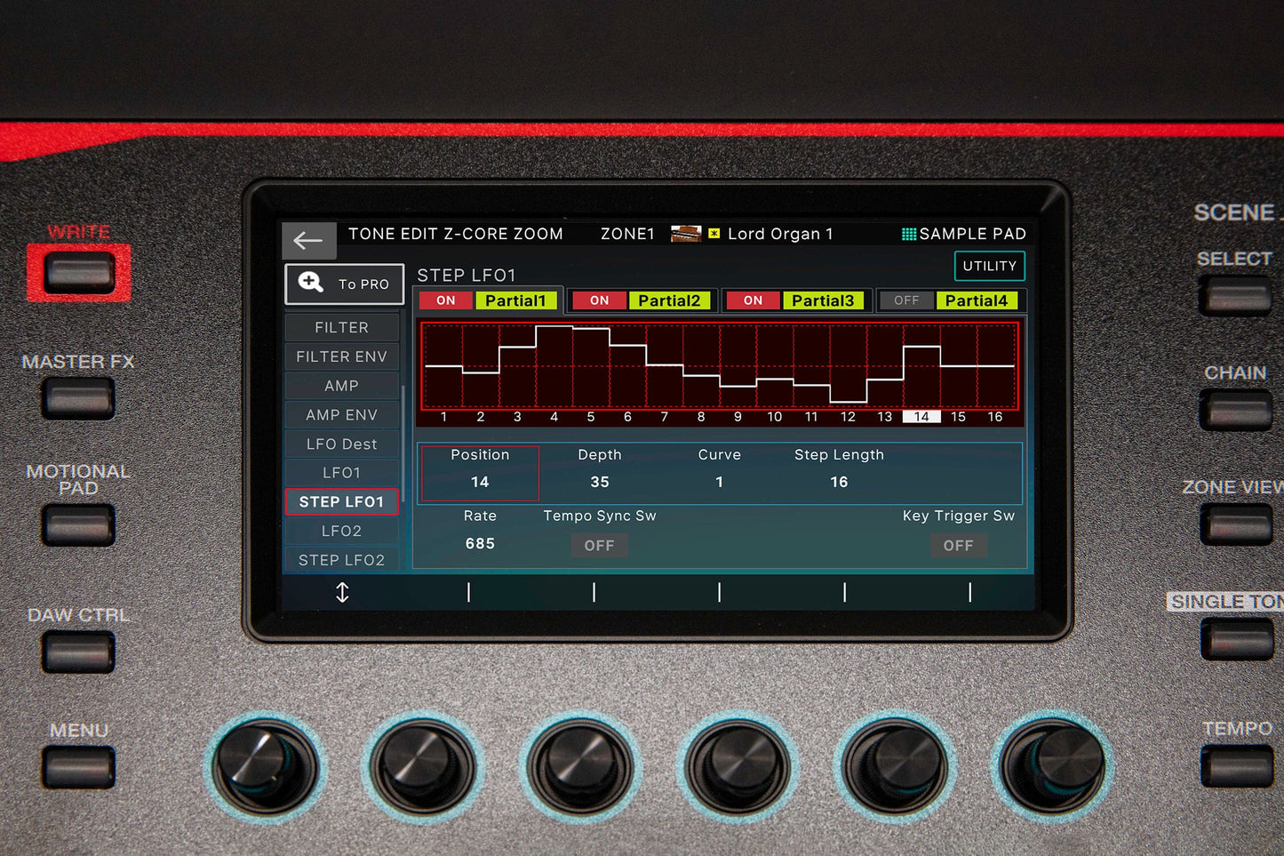 Roland FANTOM-08 88 Note Synthesizer Keyboard