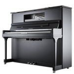 Feurich 123 Vienna Premium Upright Piano; Satin Black