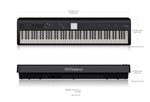 Roland FP-E50 Digital Piano with Interactive Accompaniments; Black