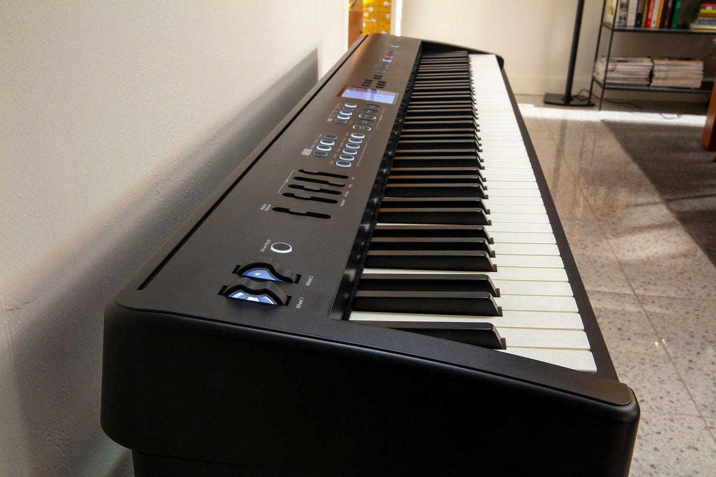 Roland FP-E50 Digital Piano with Interactive Accompaniments; Black