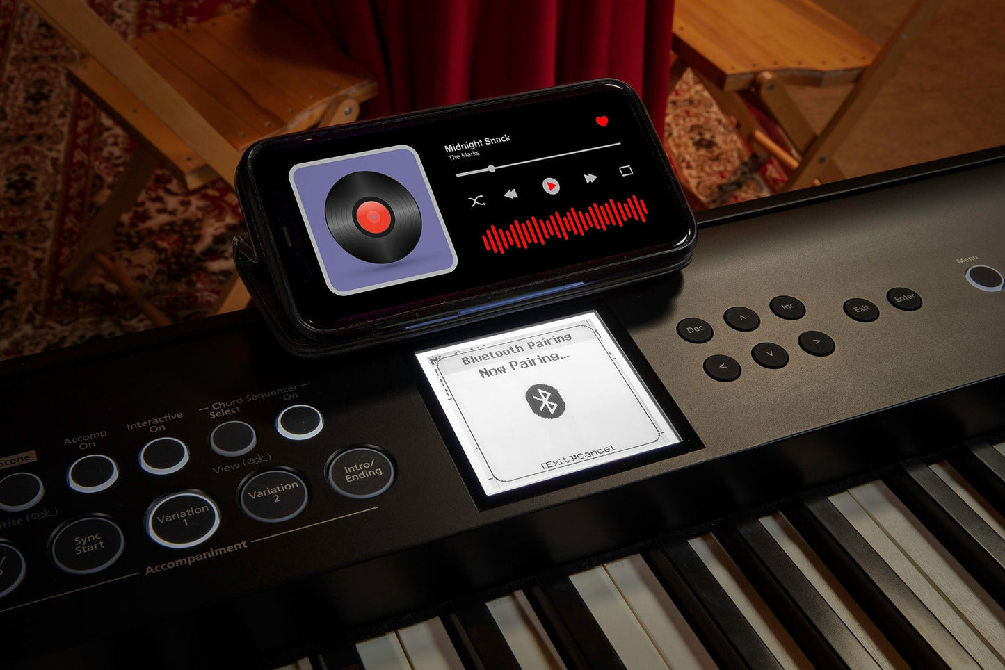 Roland FP-E50 Digital Piano Upgraded Package; Black