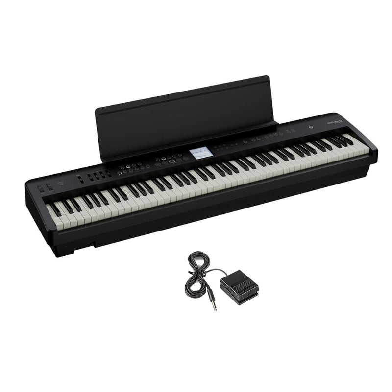 Roland FP-E50 Digital Piano with Interactive Accompaniments; Black