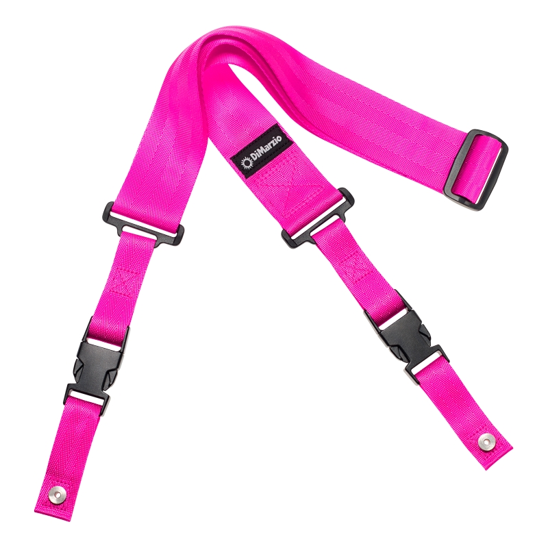 Dimarzio DD2200PK ClipLok Quick Release Pink Guitar strap