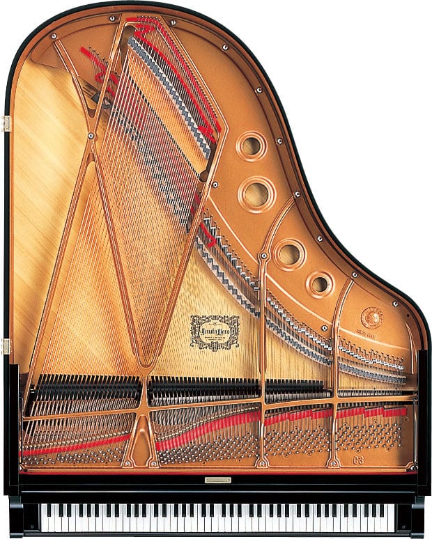 Yamaha GC1 SH3 Silent Grand Piano; Polished Ebony