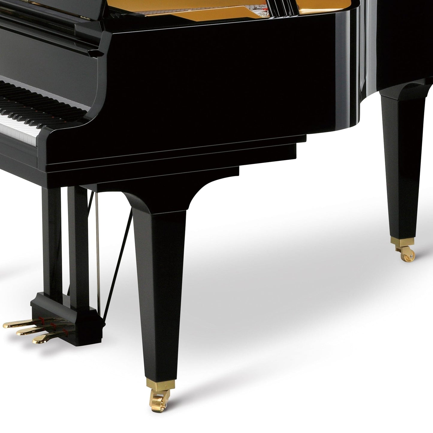Kawai GL50 188cm Grand Piano; Polished Ebony