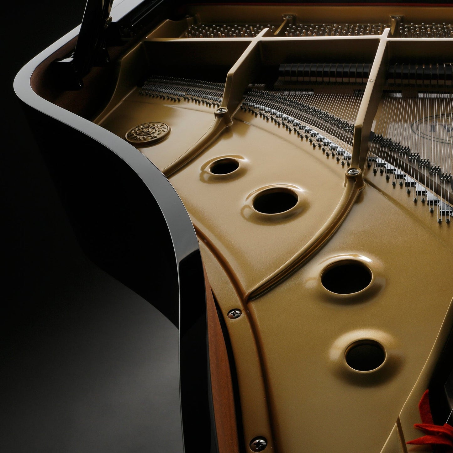 Kawai GL50 188cm Grand Piano; Polished Ebony