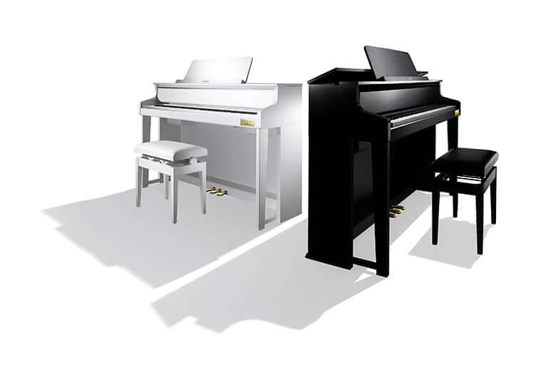 Casio GP310 Grand Hybrid Digital Piano; White with FREE B&O Beoplay H4 2nd Gen Headphones