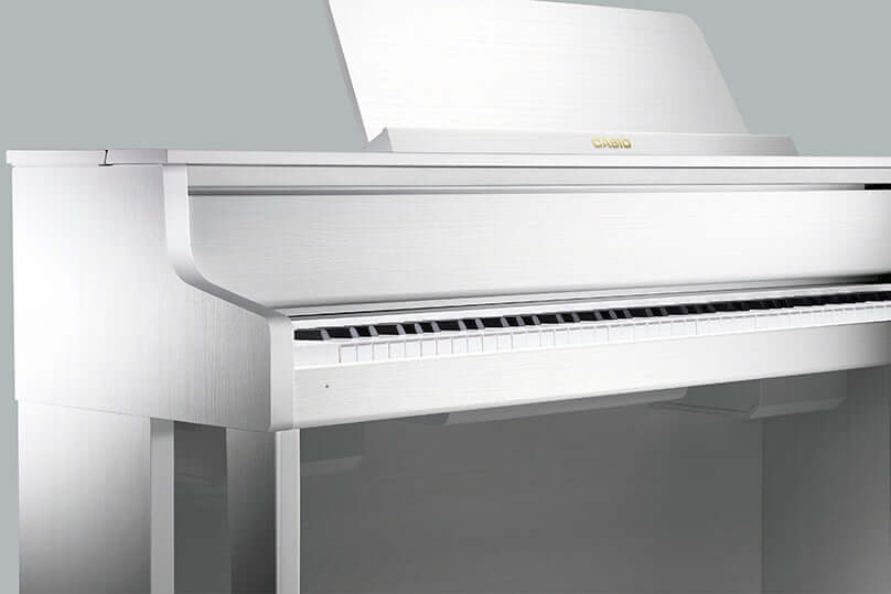 Casio GP310 Grand Hybrid Digital Piano; White with FREE B&O Beoplay H4 2nd Gen Headphones
