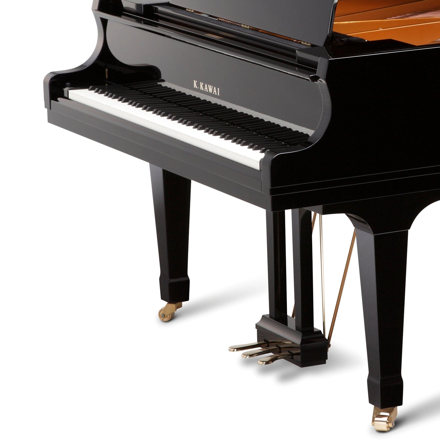 Kawai GX2 ATX4 180cm Grand Piano; Polished Ebony