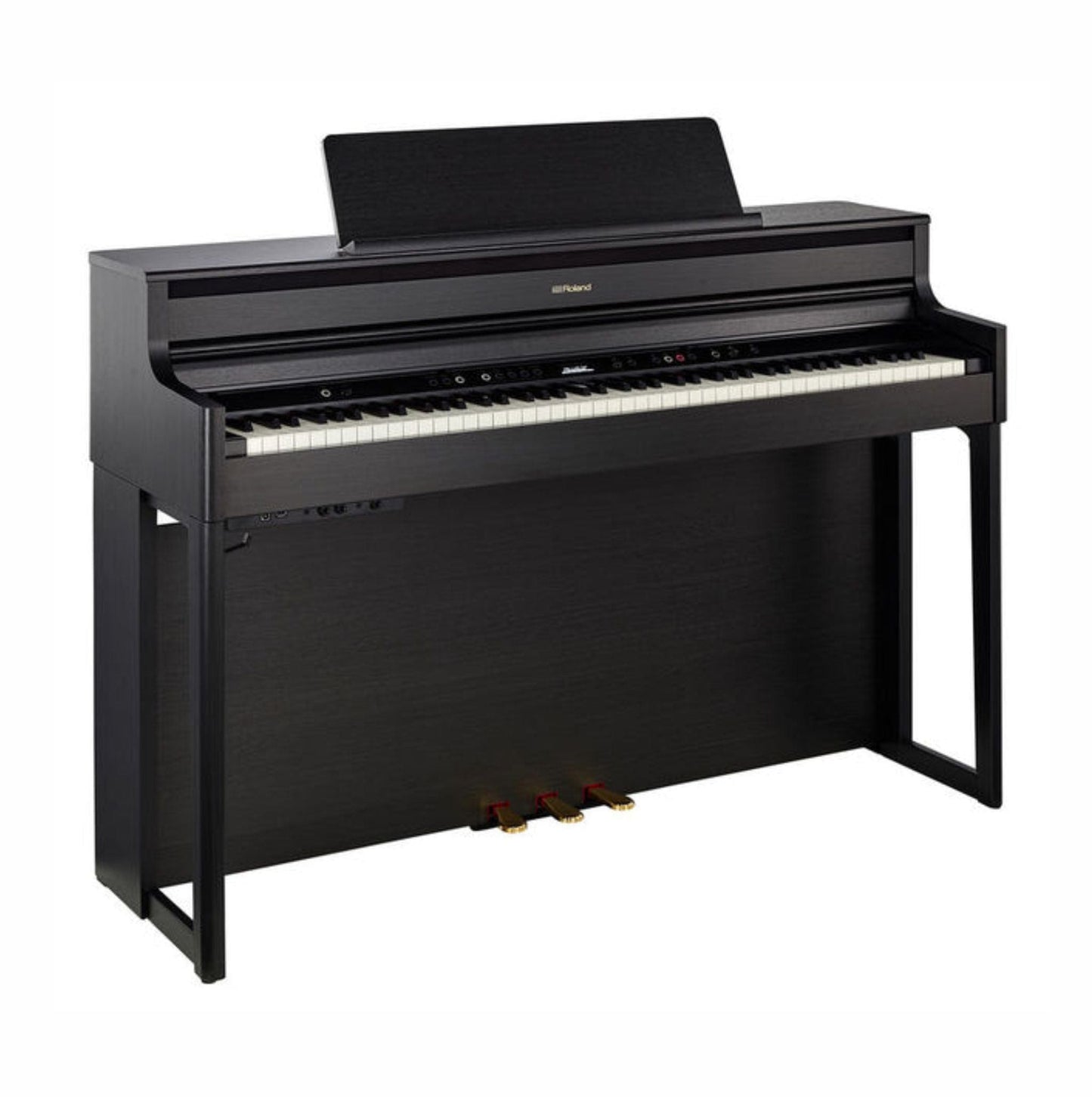 Roland HP704 Digital Piano; Charcoal Black