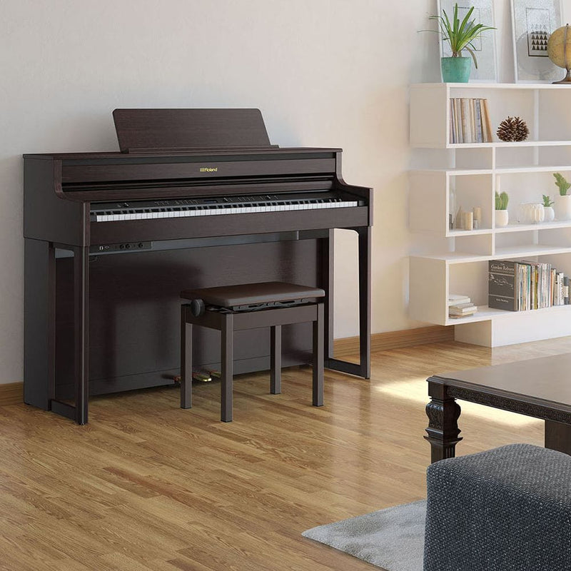 Roland HP704 Digital Piano; Dark Rosewood