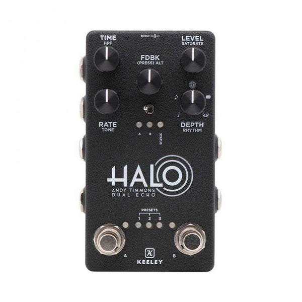 Keeley Halo Andy Timmons Dual Delay Guitar Effects Pedal